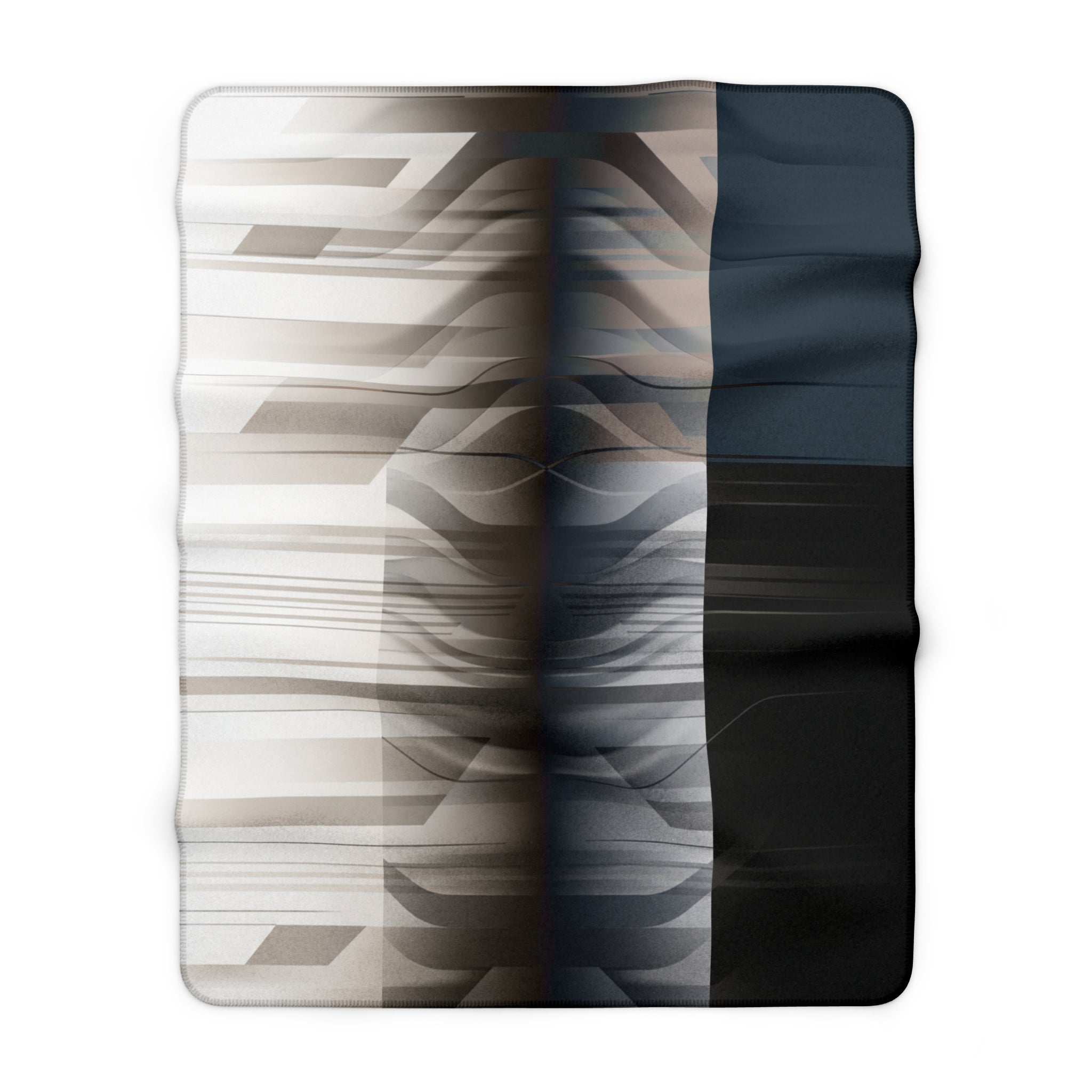 Editorial Issue - Sherpa Fleece Throw Blanket