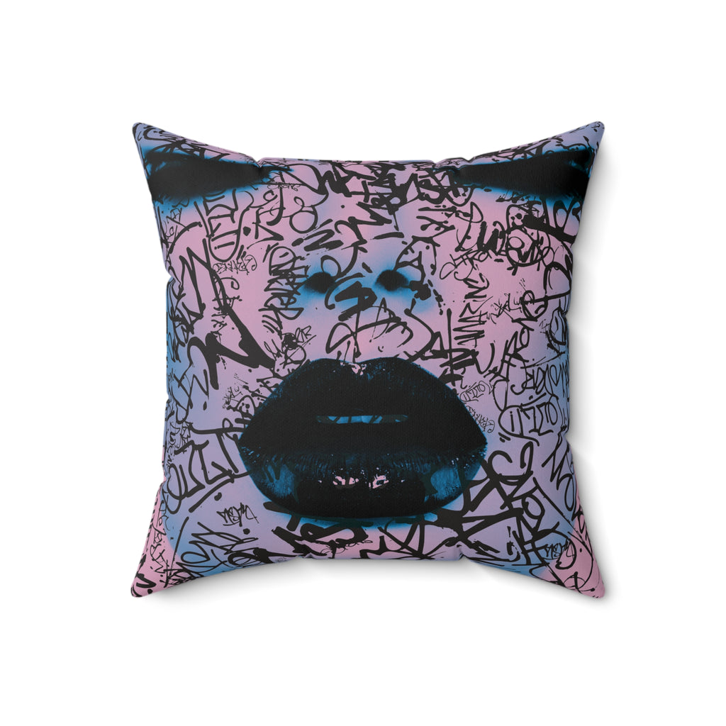 Closure is a Hoax - Faux Suede Throw Pillow