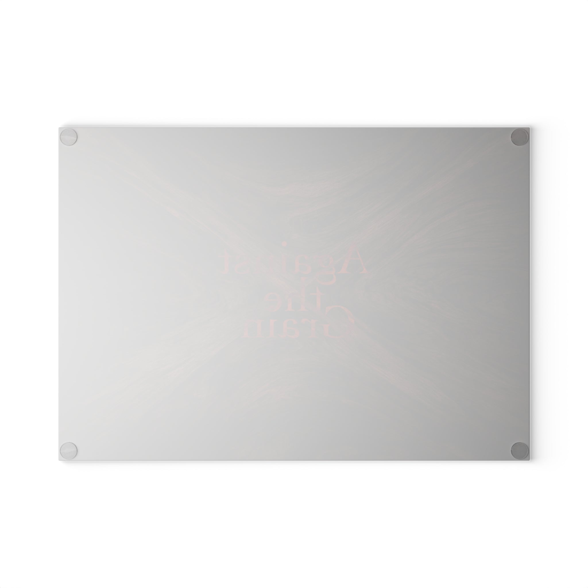 Against the Grain - Glass Cutting Board