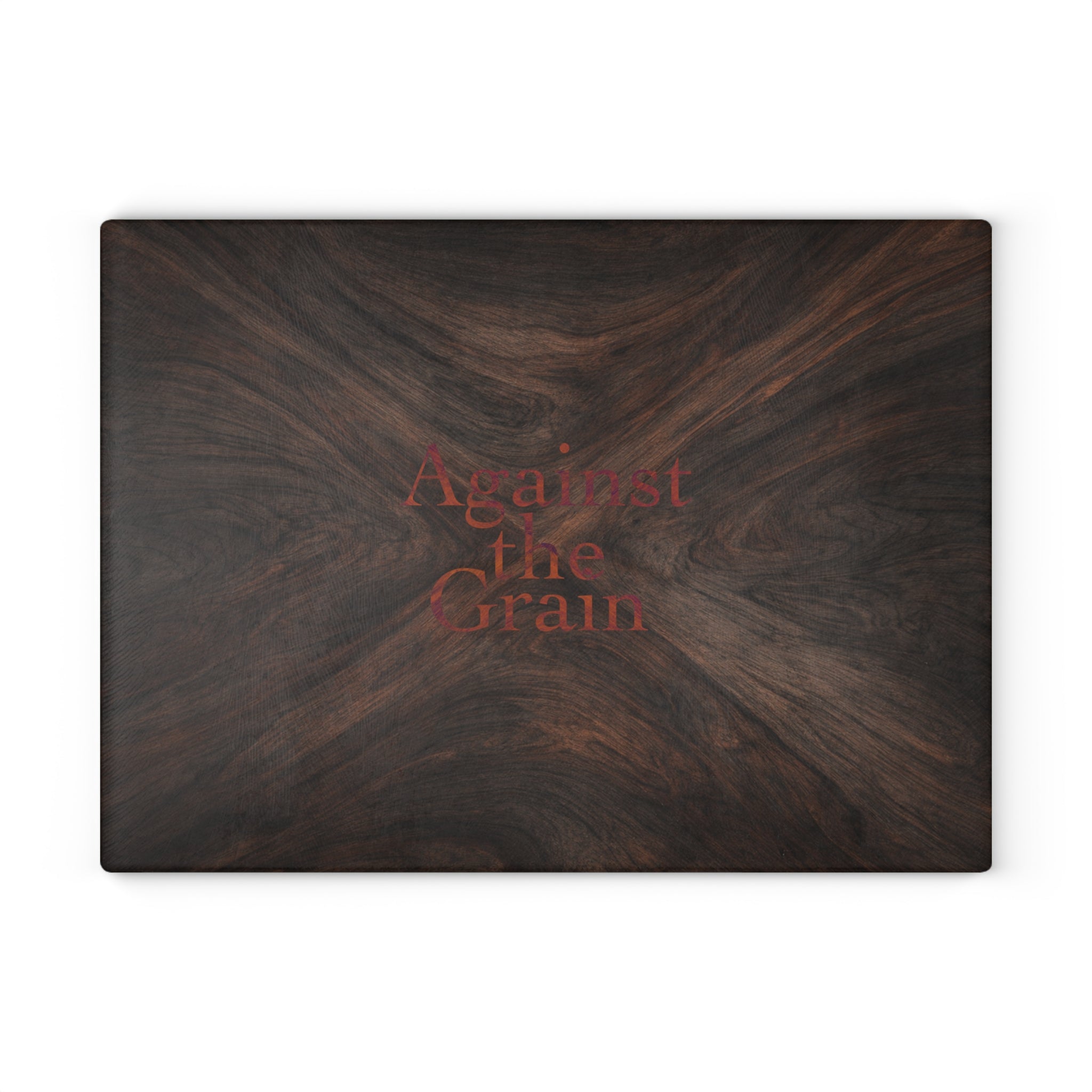 Against the Grain - Glass Cutting Board