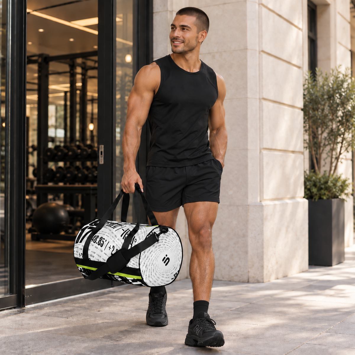 Personal Latitude - Gym Duffle Bag