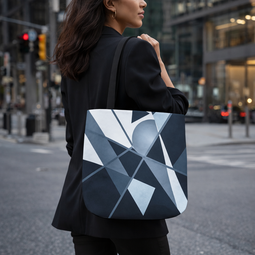 Angles in Transit - Shoulder Tote Bag