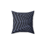 Apex Current - Faux Suede Throw Pillow
