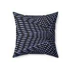 Apex Current - Faux Suede Throw Pillow