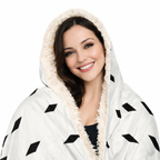 Architect of Rest - Hooded Sherpa Blanket