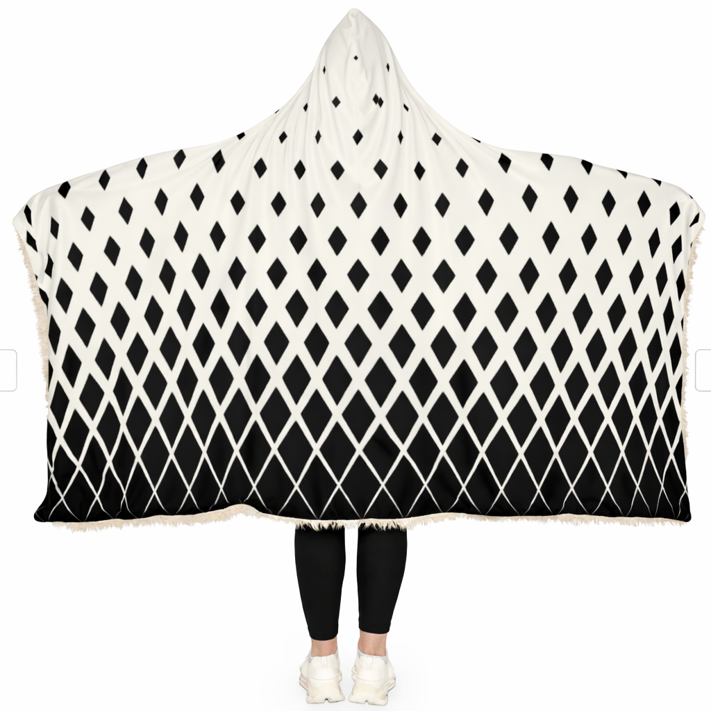 Architect of Rest - Hooded Sherpa Blanket