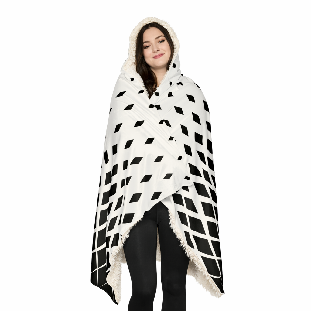 Architect of Rest - Hooded Sherpa Blanket