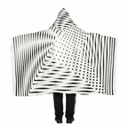 At Ease, Finally - Hooded Sherpa Blanket