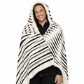 At Ease, Finally - Hooded Sherpa Blanket