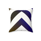 Aural Vector - Faux Suede Throw Pillow