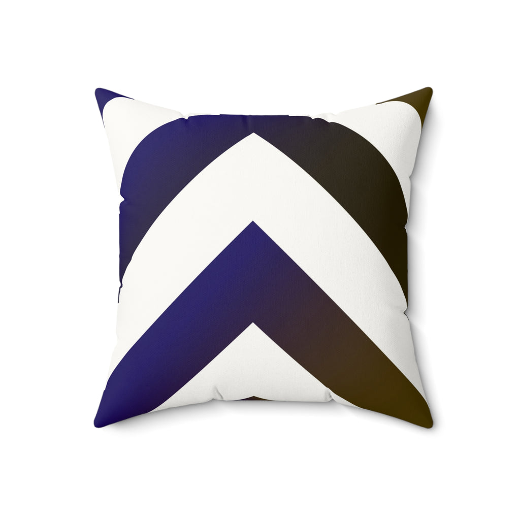 Aural Vector - Faux Suede Throw Pillow