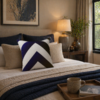 Aural Vector - Faux Suede Throw Pillow