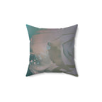 Beneath the Quiet - Faux Suede Throw Pillow