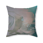 Beneath the Quiet - Faux Suede Throw Pillow