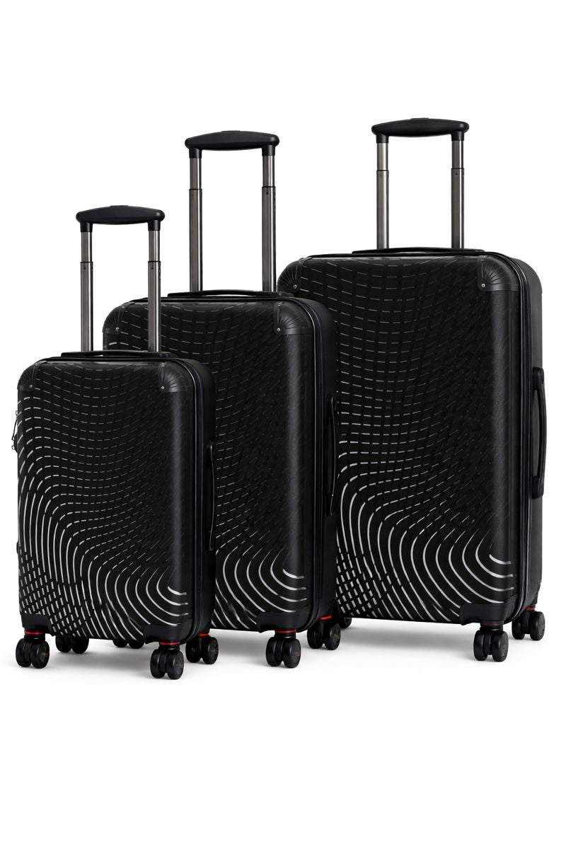 Black Frequency - Suitcase - Carry-On - Roller