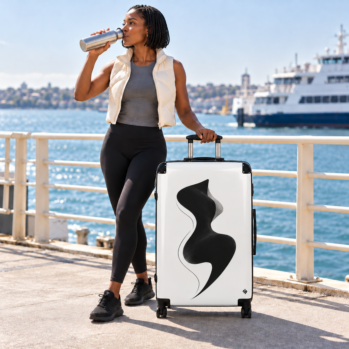Quiet Heat | Suitcase | Roller