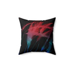 Bleed Light, Break Nothing - Faux Suede Throw Pillow