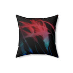 Bleed Light, Break Nothing - Faux Suede Throw Pillow