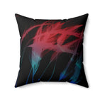 Bleed Light, Break Nothing - Faux Suede Throw Pillow