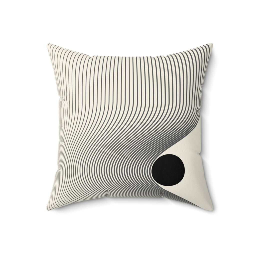 Blocked, Blessed & Untouched — Faux Suede Throw Pillow