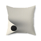 Blocked, Blessed & Untouched — Faux Suede Throw Pillow