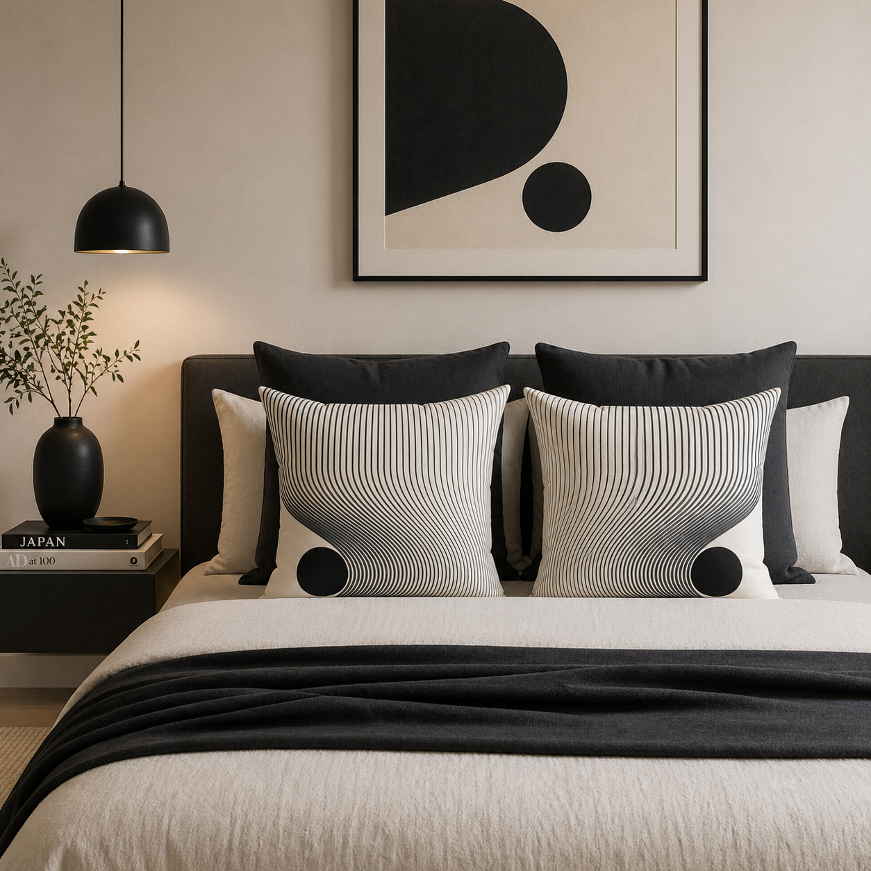 Blocked, Blessed & Untouched — Faux Suede Throw Pillow