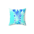  Blurred Lines - Faux Suede Throw Pillow