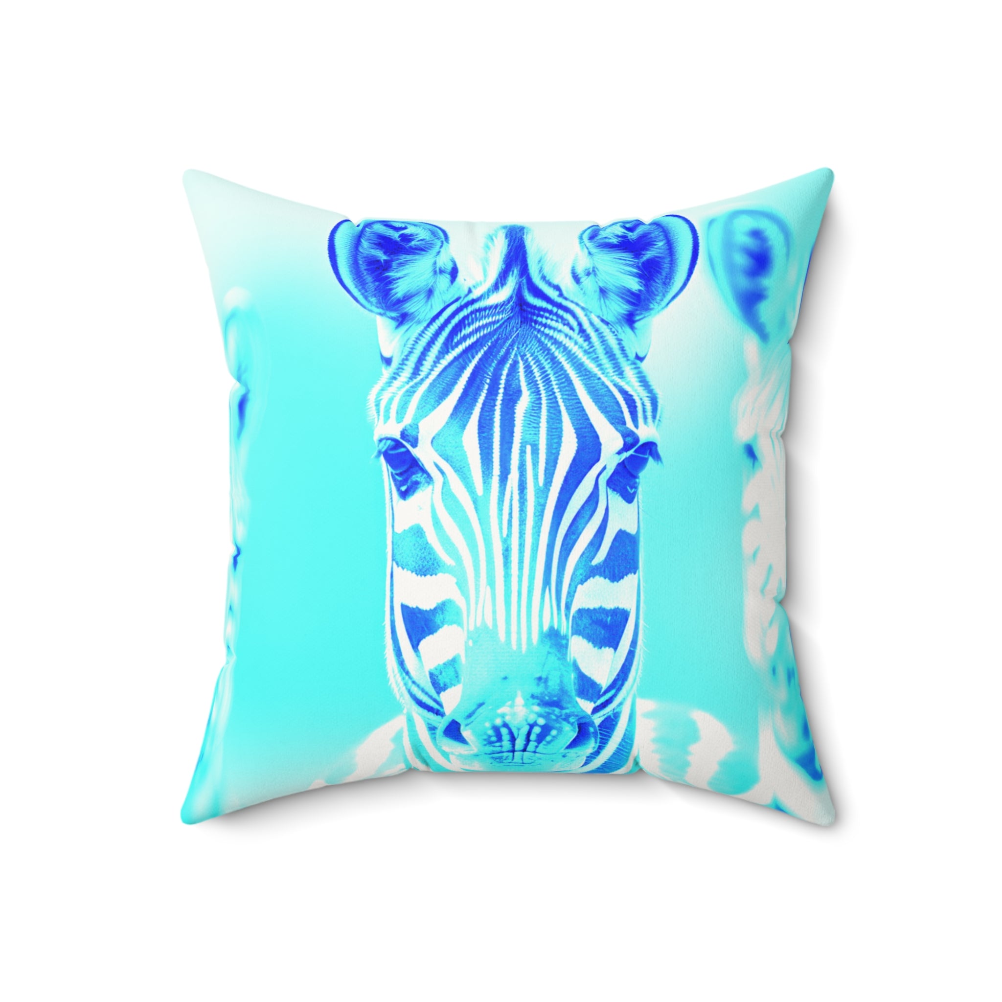  Blurred Lines - Faux Suede Throw Pillow