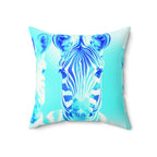  Blurred Lines - Faux Suede Throw Pillow
