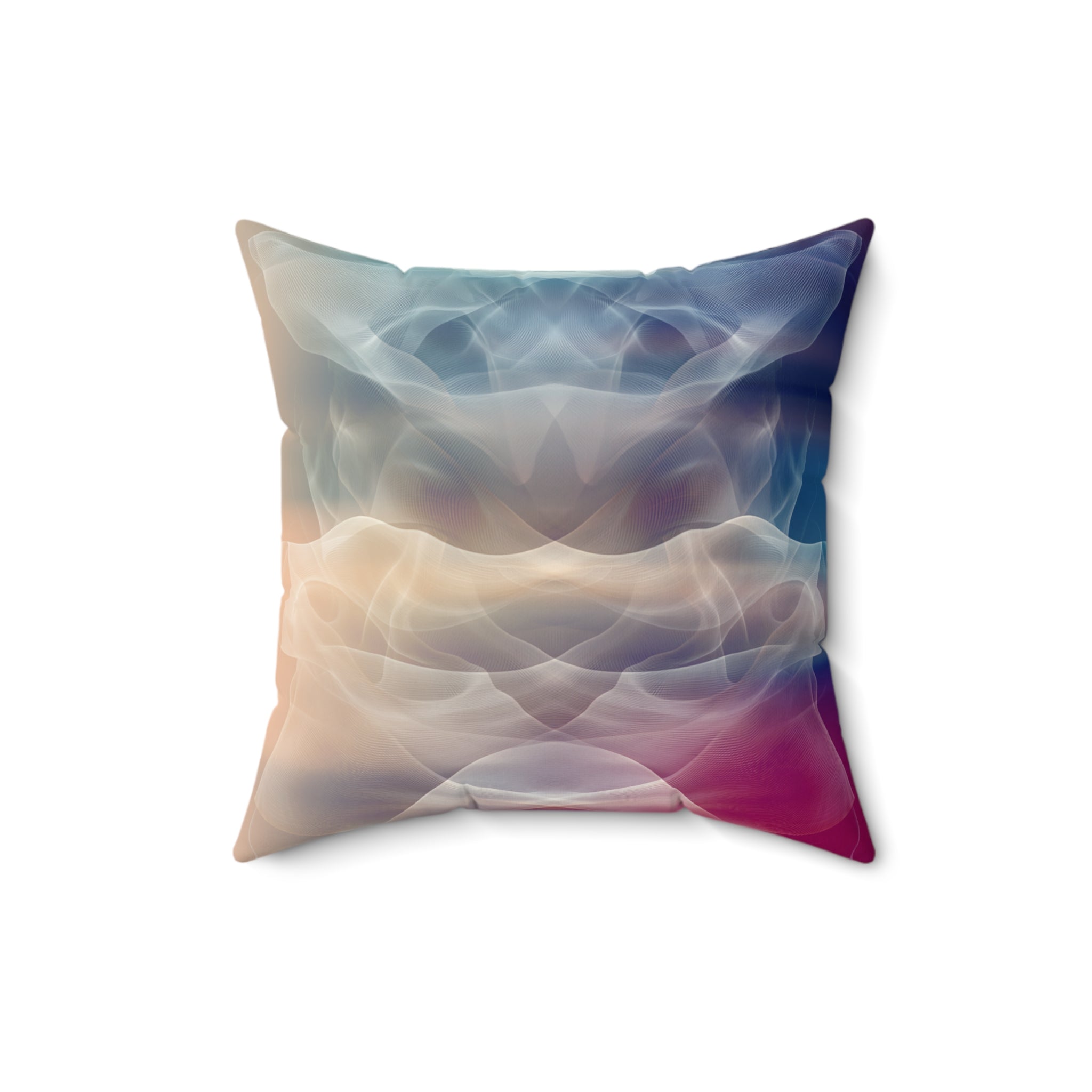 Breathform - Faux Suede Throw Pillow