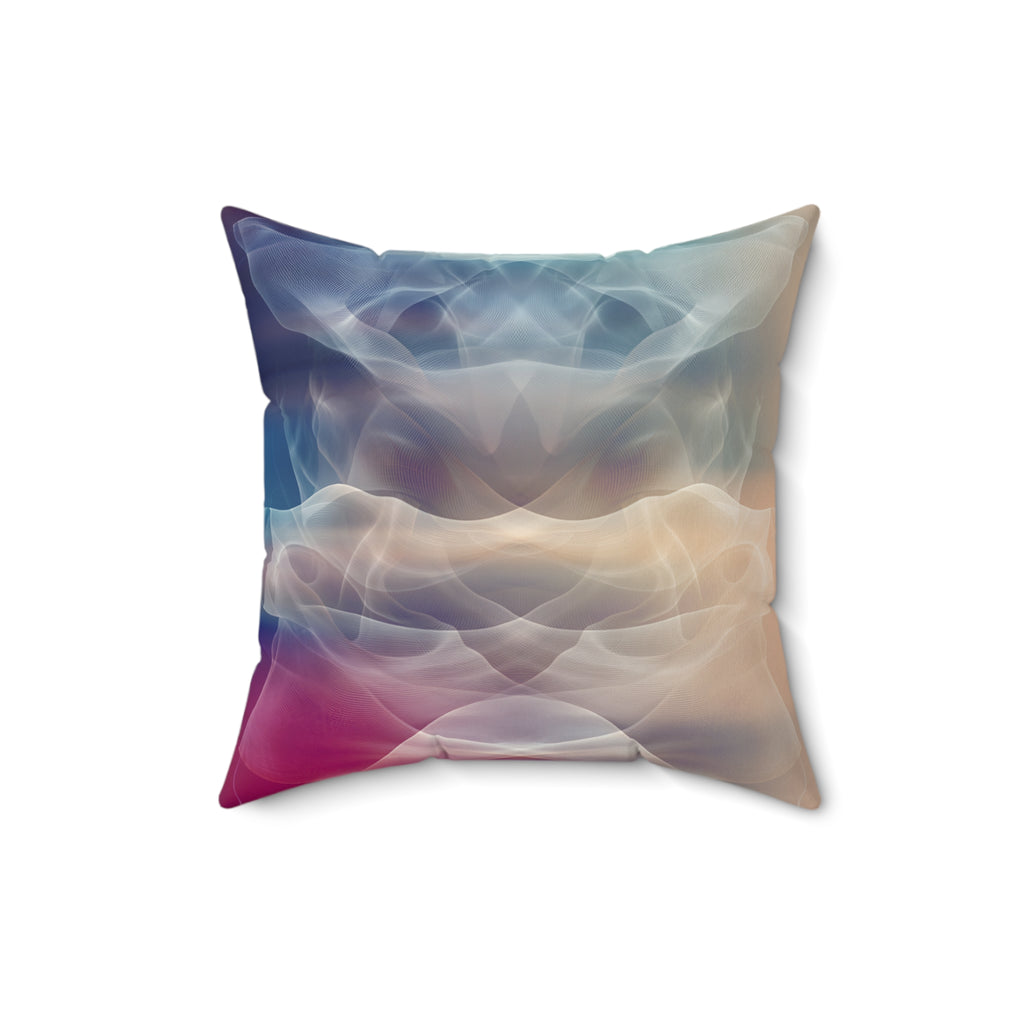 Breathform - Faux Suede Throw Pillow