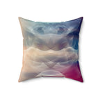 Breathform - Faux Suede Throw Pillow
