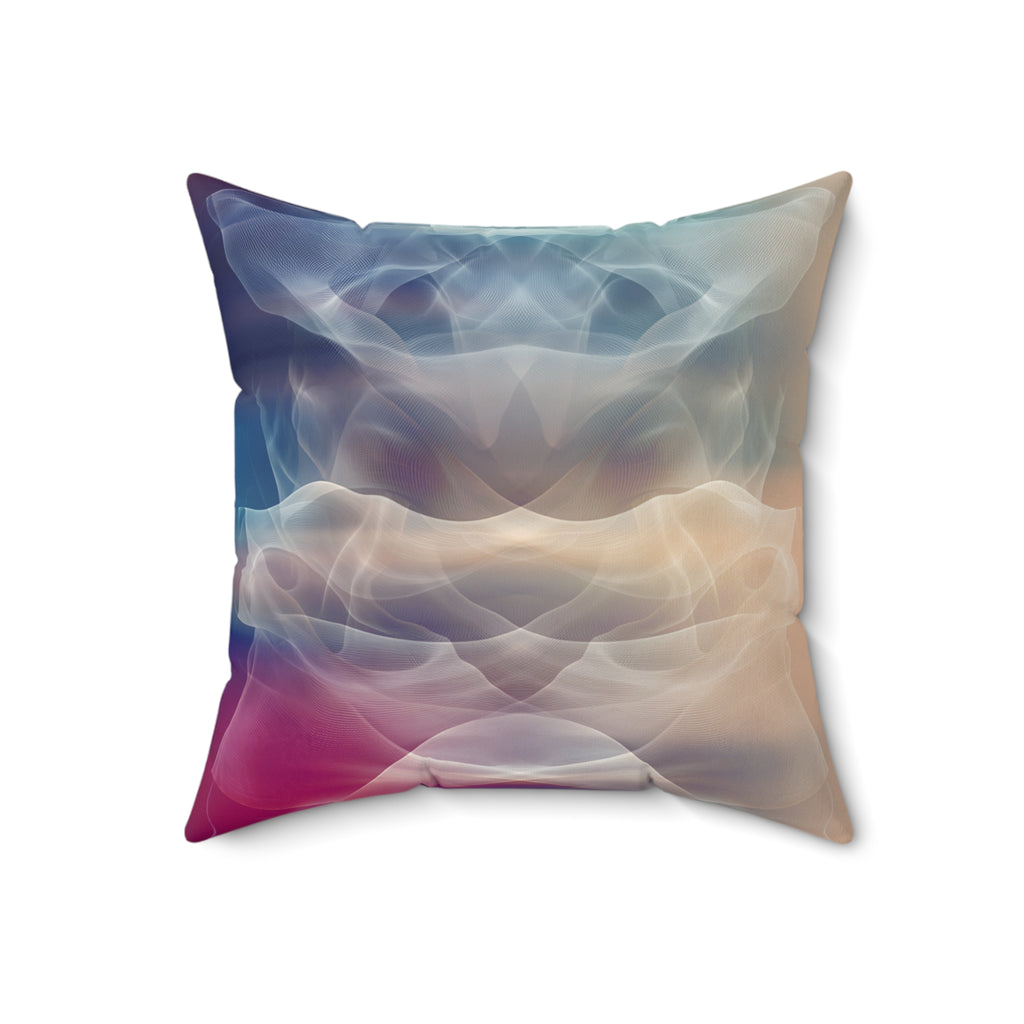 Breathform - Faux Suede Throw Pillow