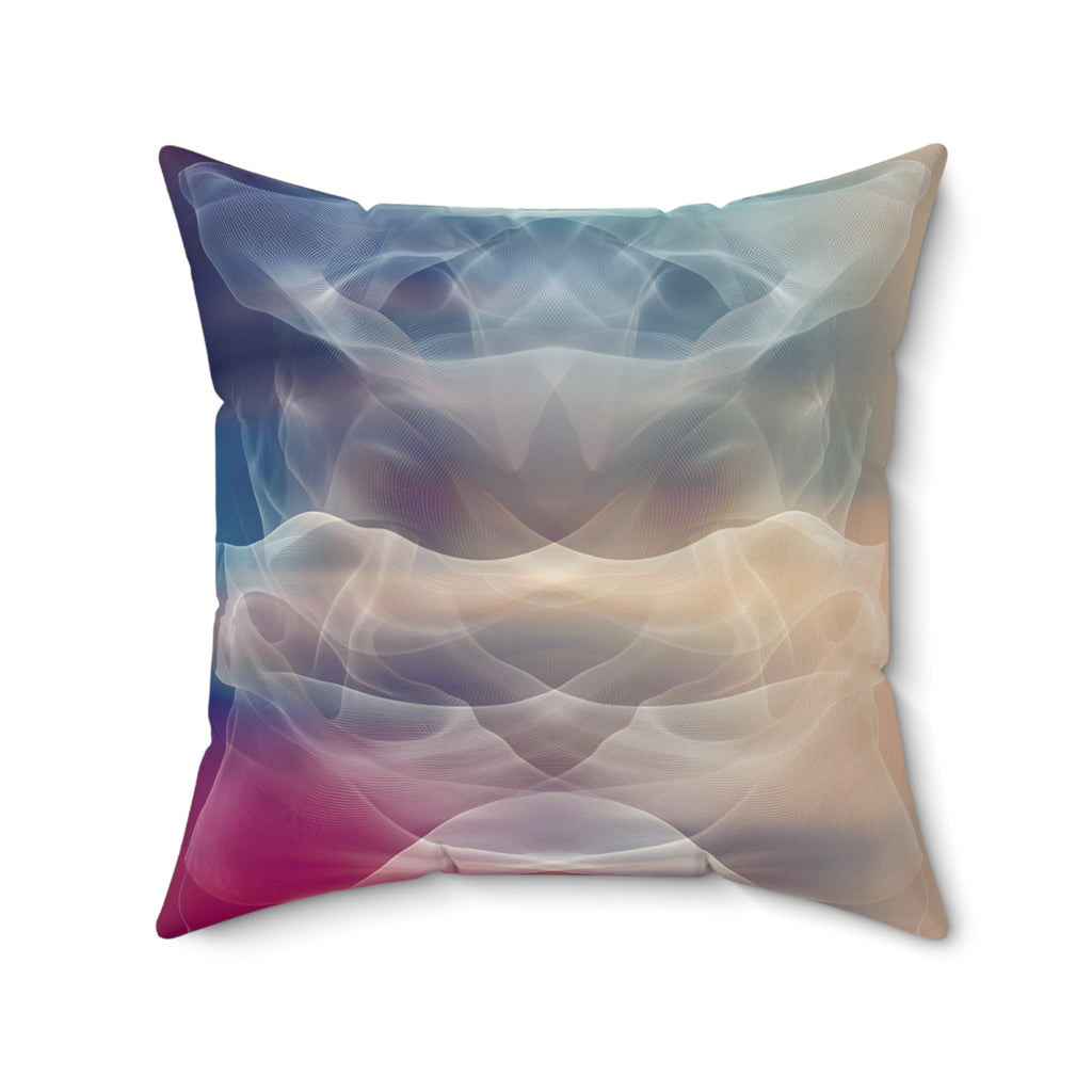 Breathform - Faux Suede Throw Pillow