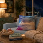 Breathform - Faux Suede Throw Pillow