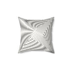 Calm as Chaos - Faux Suede Throw Pillow