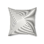 Calm as Chaos - Faux Suede Throw Pillow