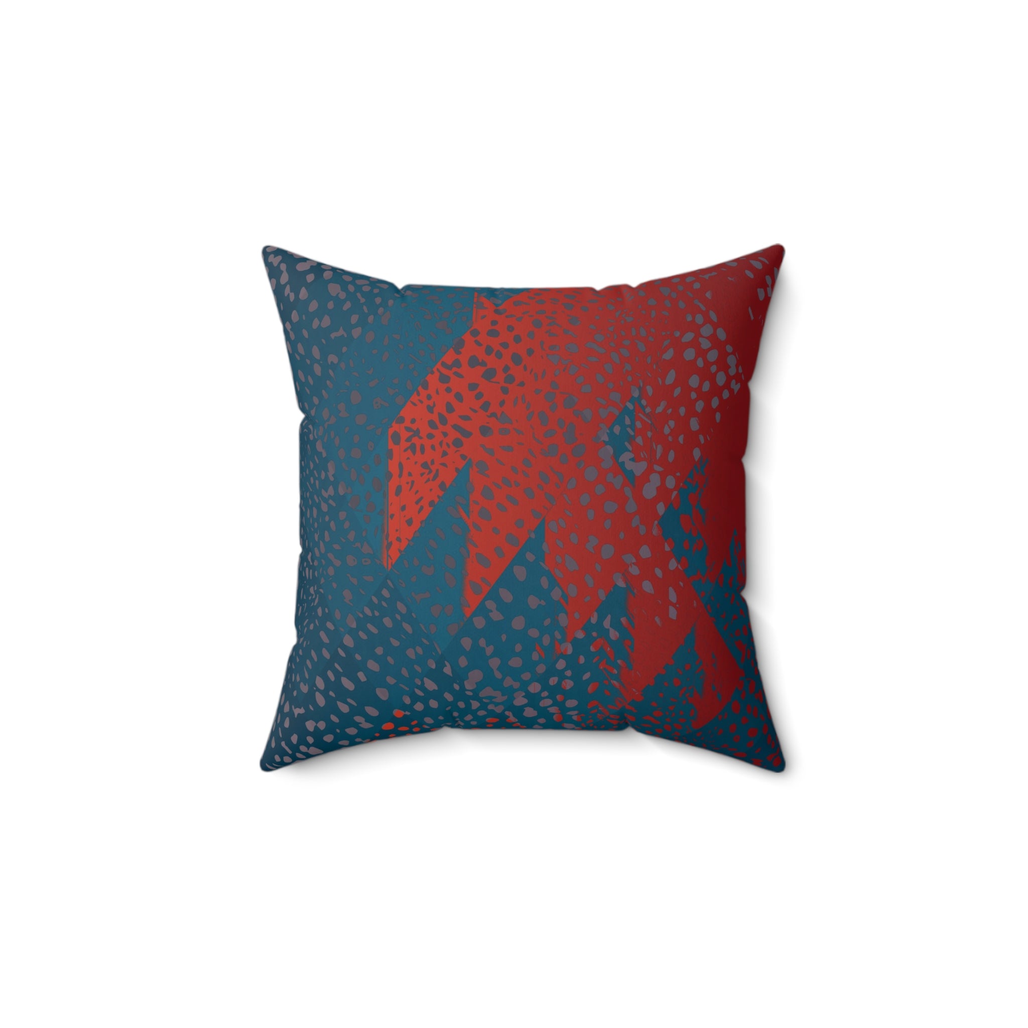 Chased Glory - Faux Suede Throw Pillow