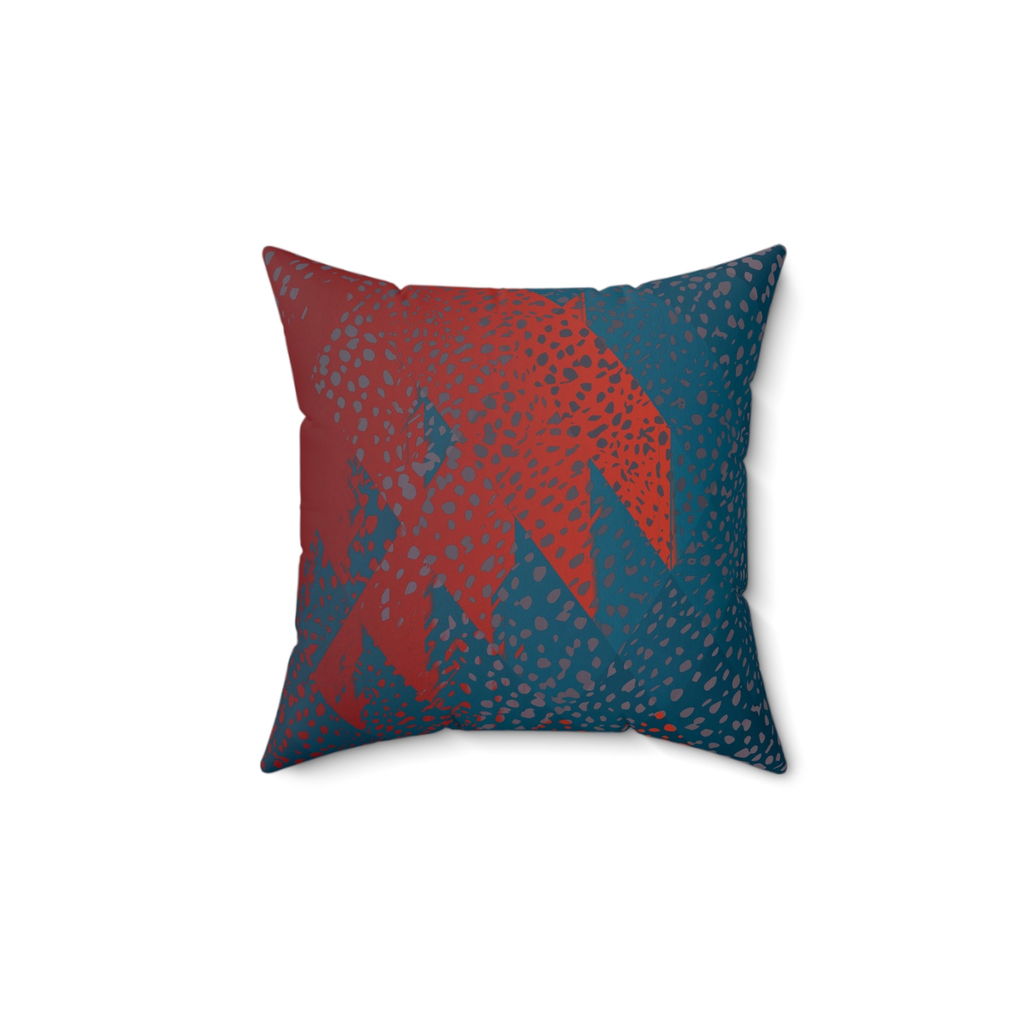 Chased Glory - Faux Suede Throw Pillow