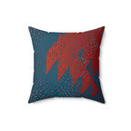 Chased Glory - Faux Suede Throw Pillow