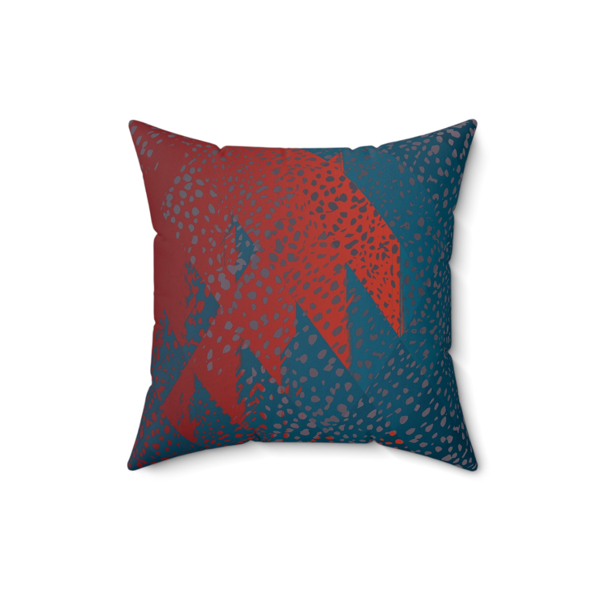 Chased Glory - Faux Suede Throw Pillow