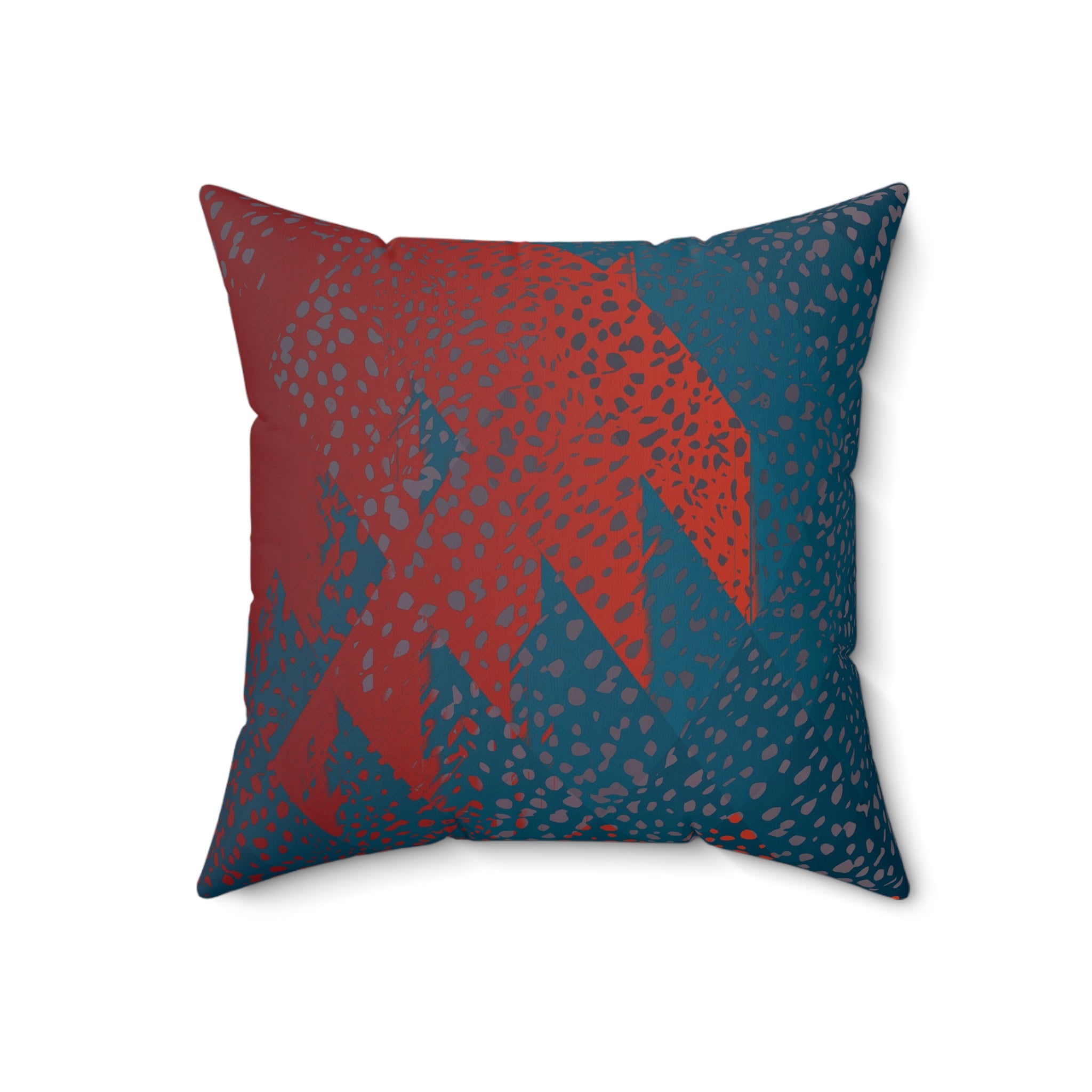 Chased Glory - Faux Suede Throw Pillow
