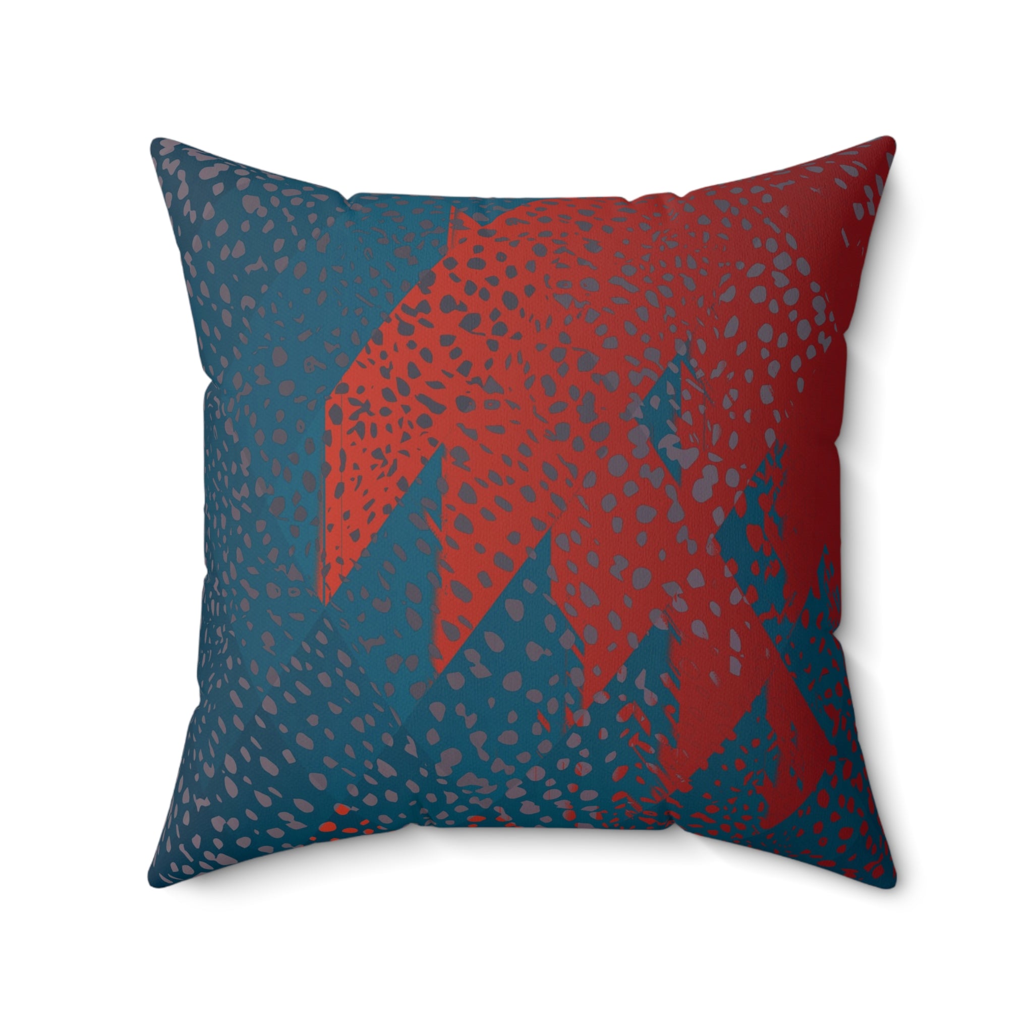 Chased Glory - Faux Suede Throw Pillow