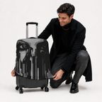 The Quiet Interrogation - Luggage Cover