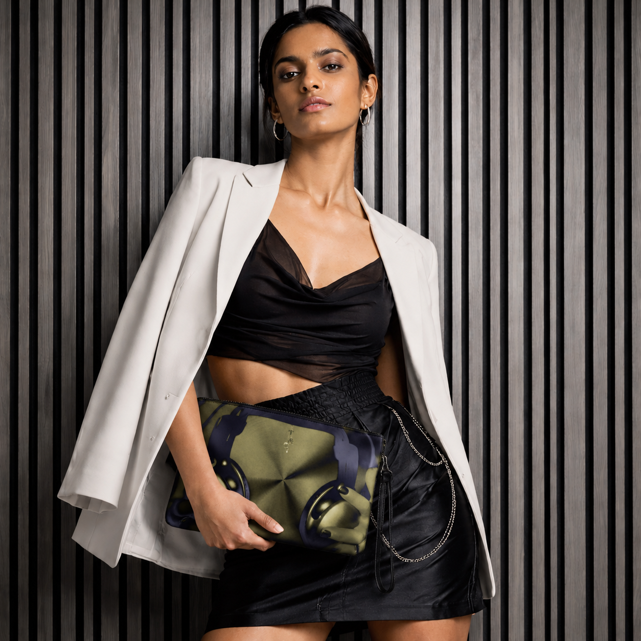 Pressure Play - Leather Crossbody Accessories Bag