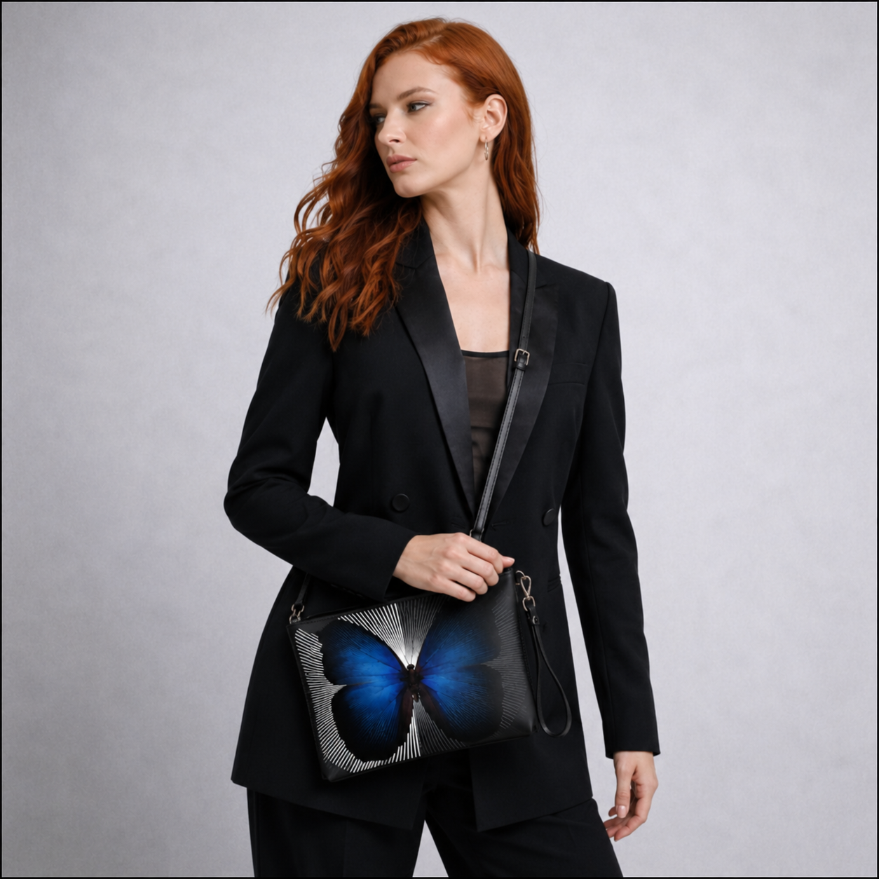 Runway Rebirth - Leather Crossbody Accessories Bag
