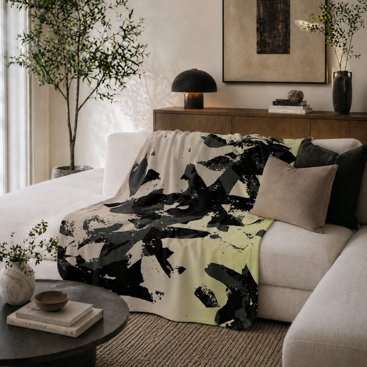Shatter Blanket - Sherpa Fleece Throw Blanket