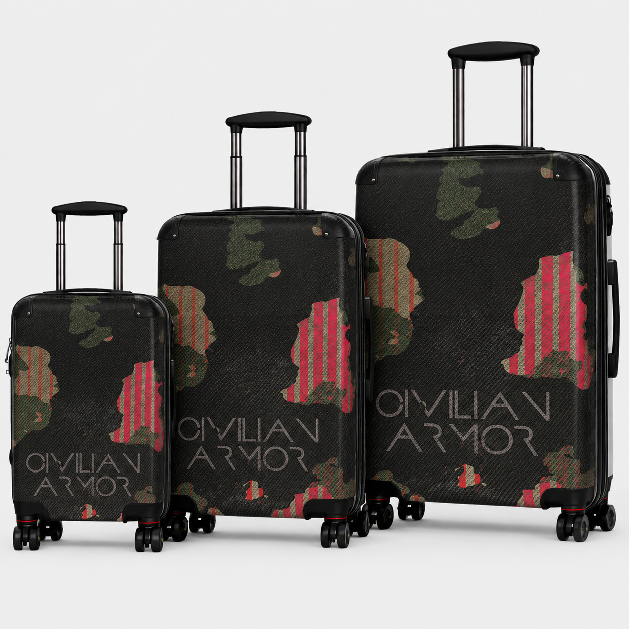 Civilian Armor  - Suitcase - Carry-On - Roller