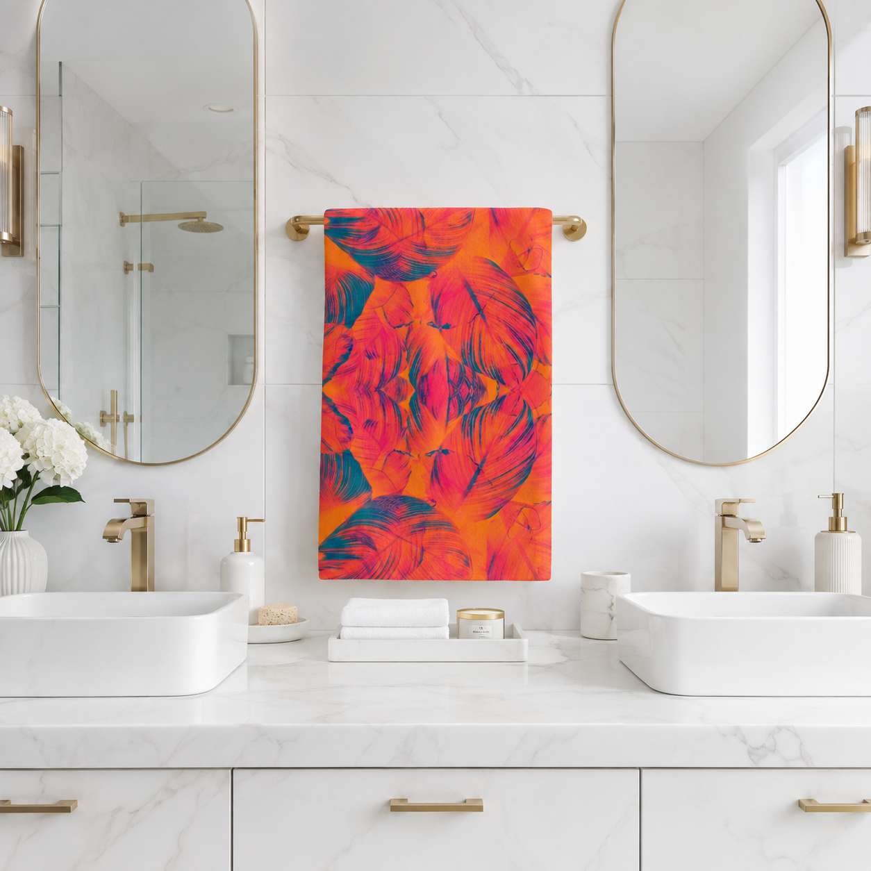 Mirror, Don’t Flinch - Hand Towel