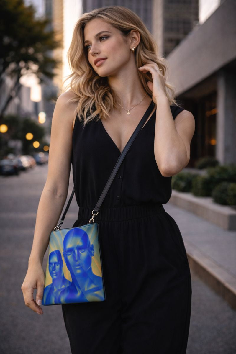 Forward Projection - Leather Accessories Bag